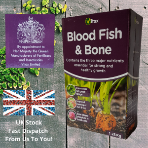 Fish Blood And Bone. Organic plant food to use all around the garden to help promote strong plant growth.