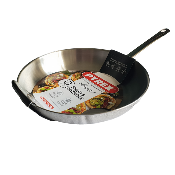 Stainless Steel Frying Pan Uncoated 30cm